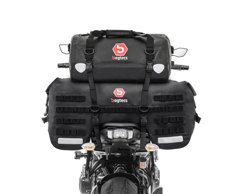 Bagtecs Reisetasche Motorrad Hecktasche Set # SX70 + XF30 Volumen 100 L Drybag Wasserdicht Bagtecs Reisetasche Motorrad Hecktasche Set # SX70 + XF30 Volumen 100 L Drybag Wasserdicht von Bagtecs
