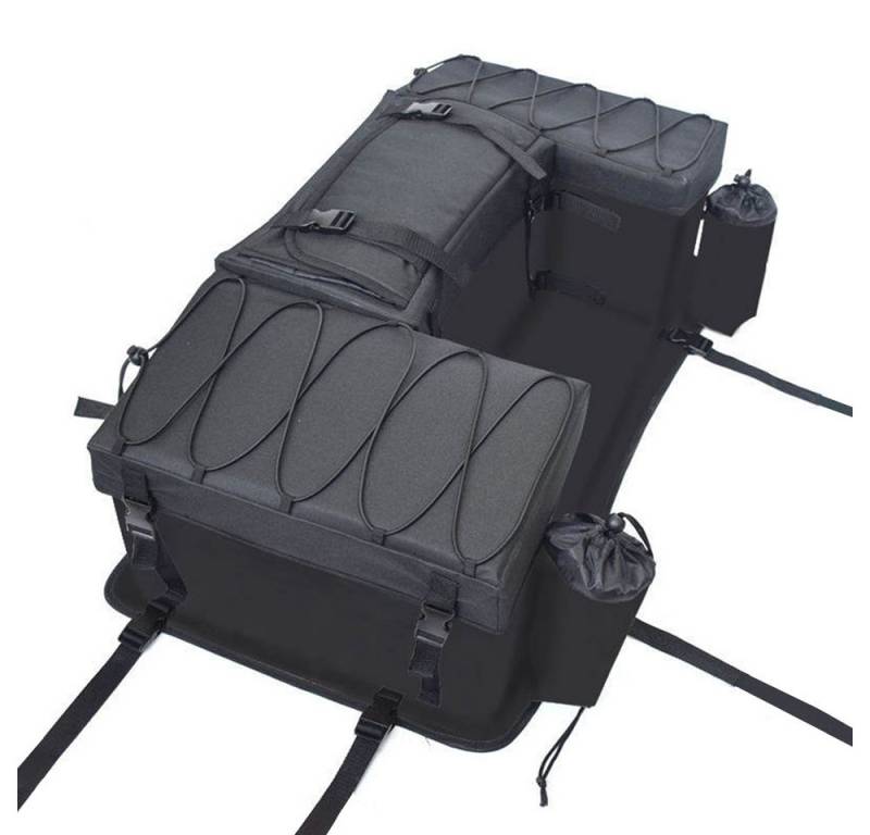 Bagtecs Reisetasche Quad ATV Hecktasche # QB4 Gepäcktasche Topcase schwarz von Bagtecs
