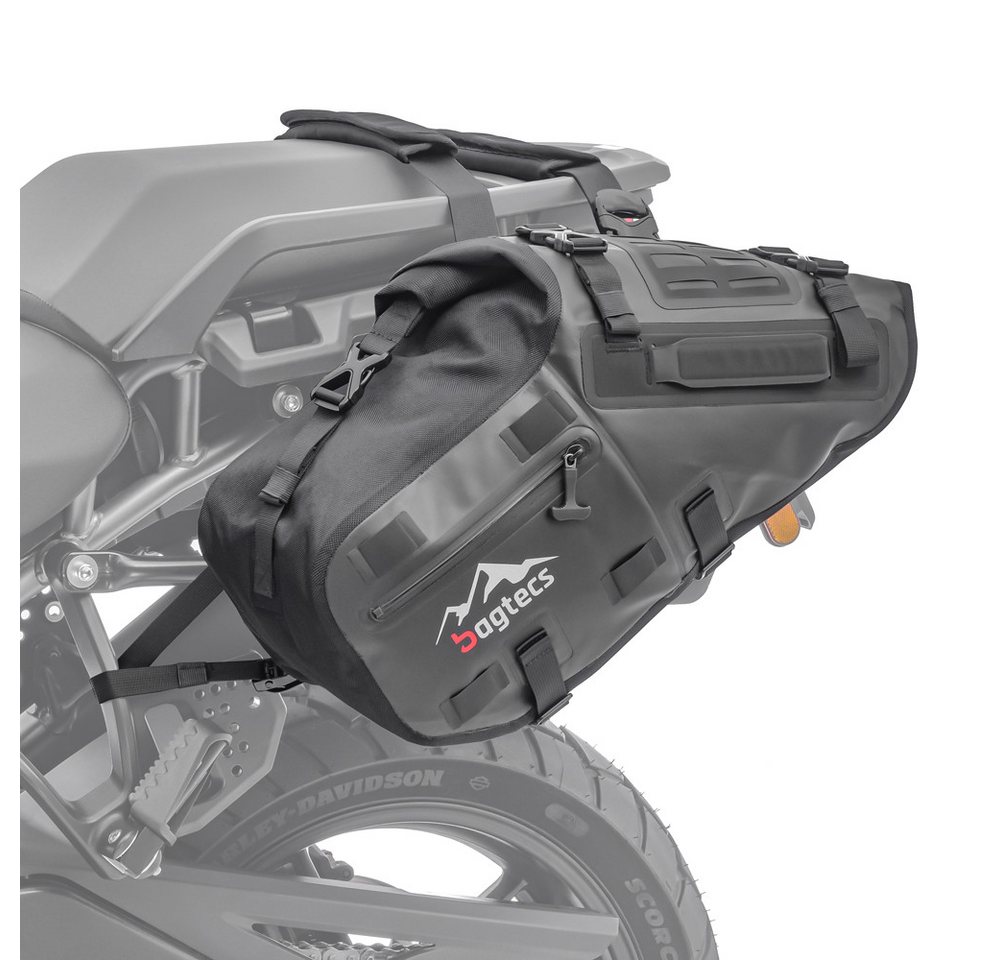 Bagtecs Reisetasche Satteltaschen / Seitentaschen # MT142 28 Liter Volumen Motorrad von Bagtecs