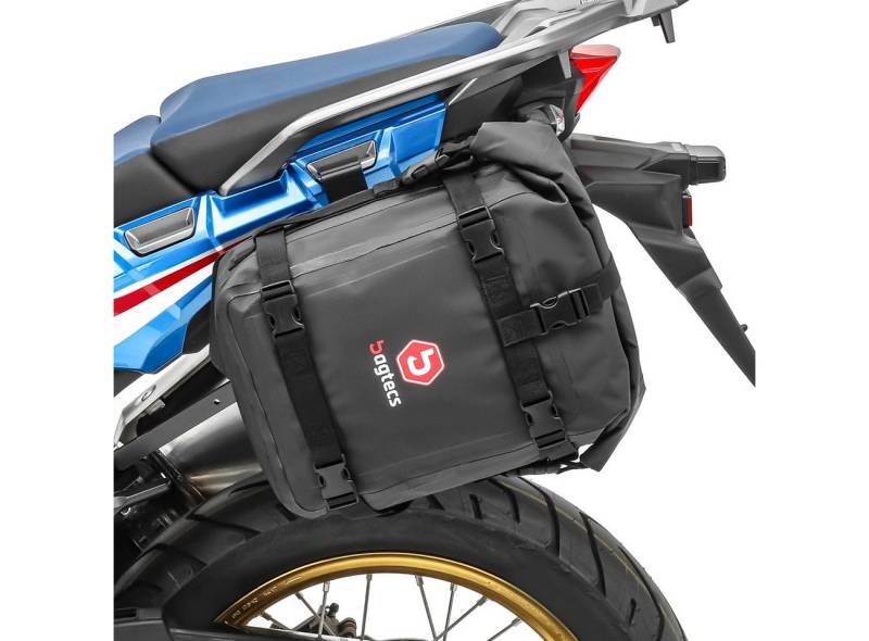 Bagtecs Reisetasche Satteltaschen K4 + Kofferträger SLP passend für BMW R 1250 GS 19-23 von Bagtecs