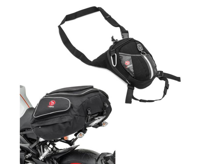 Bagtecs Reisetasche Set Hecktasche + Beintasche S1 von Bagtecs