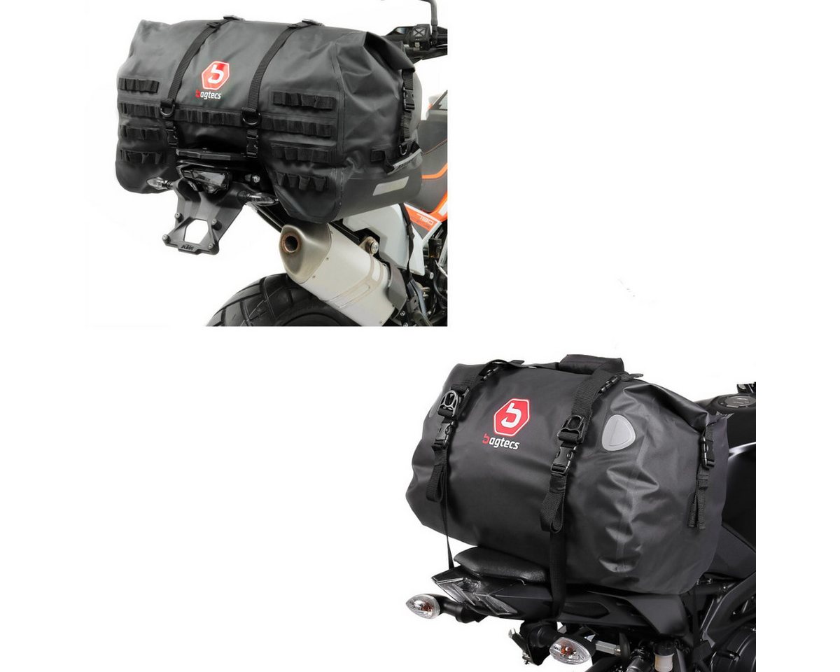 Bagtecs Reisetasche Set Hecktasche + Hecktasche S3 von Bagtecs