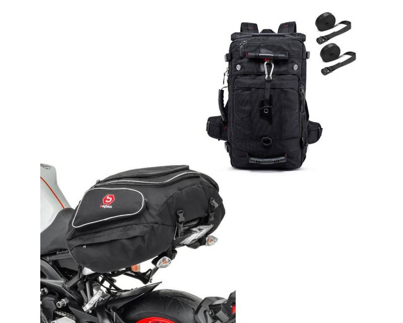 Bagtecs Reisetasche Set Hecktasche + Rucksack S5 von Bagtecs