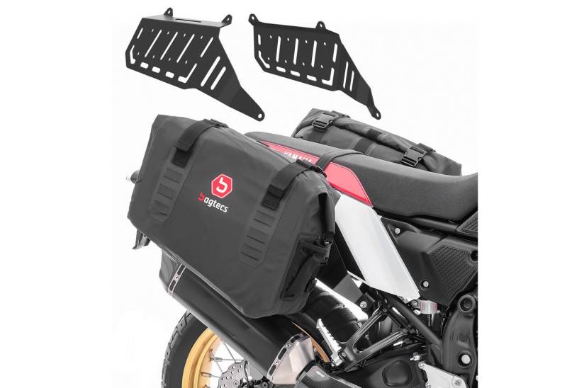 Bagtecs Reisetasche Set Satteltaschen + Seitenträger für Yamaha Tenere 700 / Rally 19-25 # von Bagtecs