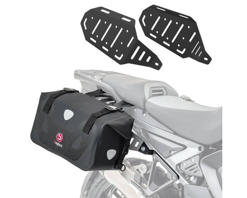 Bagtecs Reisetasche Set Satteltaschen RB25 + Seitenträger passend für BMW R 1300 GS Advent von Bagtecs