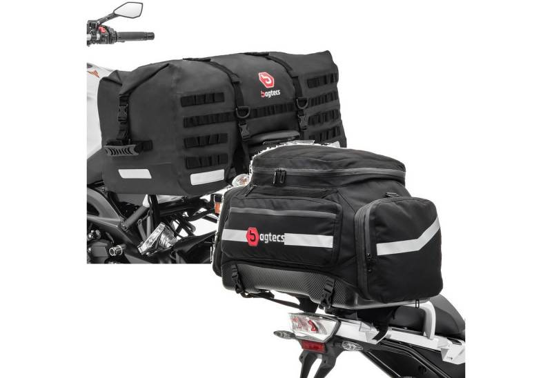 Bagtecs Reisetasche Set: Hecktasche SX70 70Ltr + Hecktasche Soziussitz Tasche 55L wd. Bagtecs Reisetasche Set: Hecktasche SX70 70Ltr + Hecktasche Soziussitz Tasche 55L wd. von Bagtecs