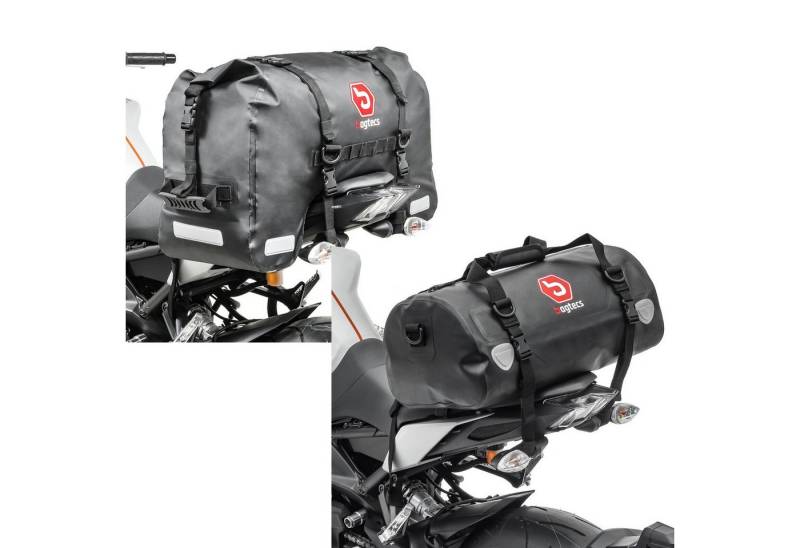 Bagtecs Reisetasche Set: Motorrad Hecktasche # SX45 Wasserdicht Volumen 45L Rollverschluss von Bagtecs