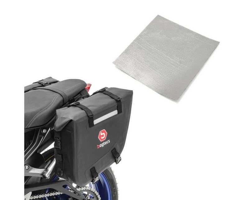 Bagtecs Reisetasche Set: Motorrad Satteltaschen Wasserdicht # WP6 2x15L Rollverschluss Sei von Bagtecs