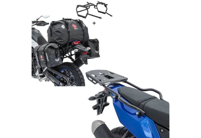 Bagtecs Reisetasche Set: Satteltaschen Set WP8 passend für Yamaha Tenere 700 World Raid 22 von Bagtecs