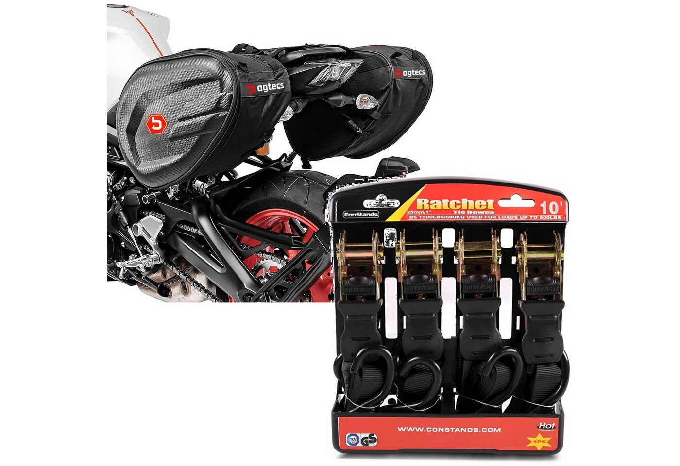 Bagtecs Reisetasche Set: Seitentaschen CRB 40-60 Liter Volumen Motorrad Softshell # mit Sp Bagtecs Reisetasche Set: Seitentaschen CRB 40-60 Liter Volumen Motorrad Softshell # mit Sp von Bagtecs