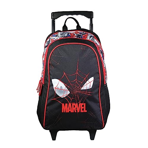 BAGTROTTER Rucksack mit Rollen Marvel Spider-Man Schwarz von Bagtrotter