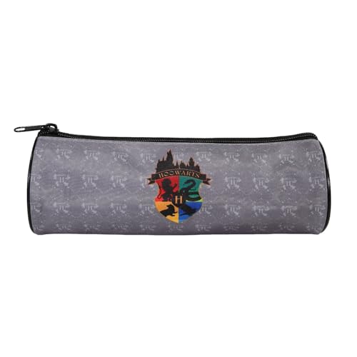 Bagtrotter - Harry Potter -Runder Schulranzen - Grau - 1 Fach mit Reißverschluss - 22x7x7cm - Material Polyester - Schulzubehör und Schreibwaren Bagtrotter - Harry Potter -Runder Schulranzen - Grau - 1 Fach mit Reißverschluss - 22x7x7cm - Material Polyester - Schulzubehör und Schreibwaren von Bagtrotter