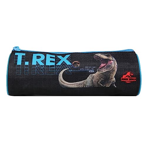 Bagtrotter Schulranzen rund Jurassic World Schwarz T-Rex von Bagtrotter