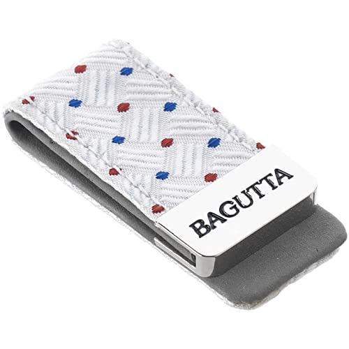 Geldklammer von Bagutta. Geldklammer mit Stoffeinlage. Die Referenz ist 2169-02. von Bagutta