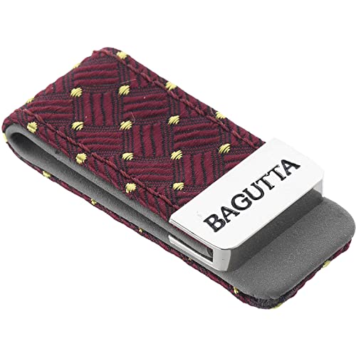 Geldklammer von Bagutta. Geldklammer mit Stoffeinlage. Die Referenz ist 2169-04. von Bagutta