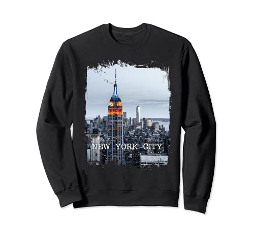 Enjoy Herren Damen Kinder Cool New York City Skyline Graphic Sweatshirt von Bahaa's Tee