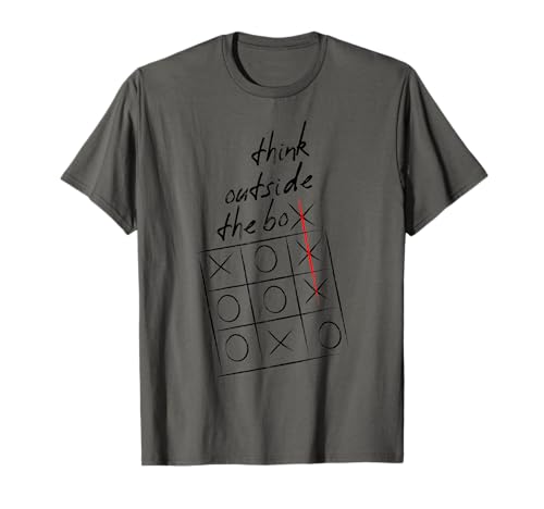 Lustiges Tic Tac Toe Spiel für Männer Frauen Jungen inspirierende Zitate T-Shirt von Bahaa's Tee