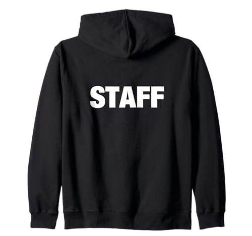 Herren Damen The Word Staff Crew Uniform Shirt Staff Kapuzenjacke von Bahaa's Tee