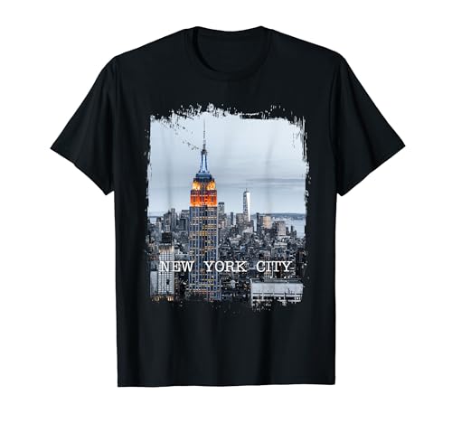 Enjoy Herren Damen Kinder Cool New York City Skyline Graphic T-Shirt von Bahaa's Tee