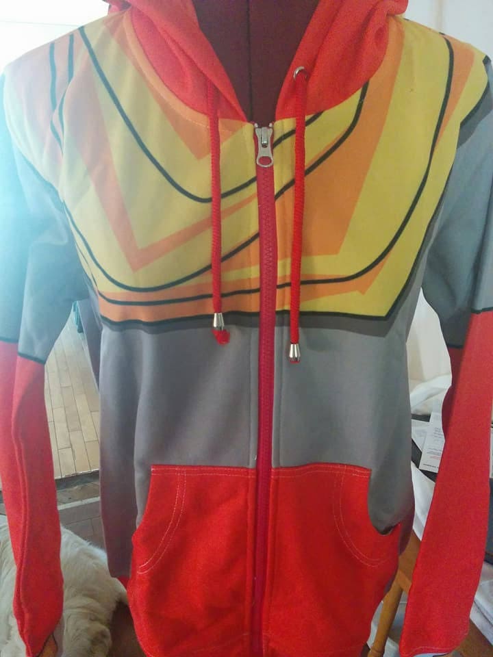 Megaman Protoman Bass Zip-Up Hoodie Unisex Cosplay Kostüm Usa Made von BahamutDawnCreations