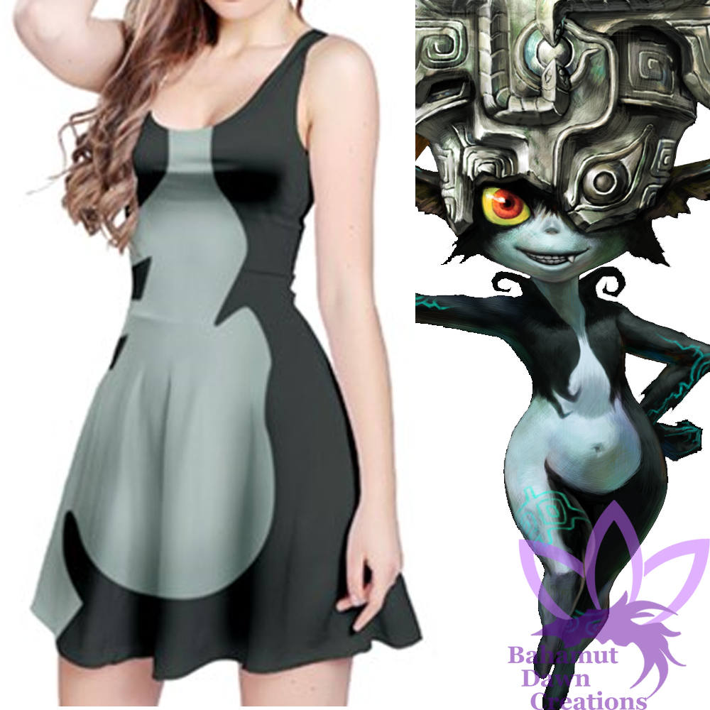 Midna Kleid Twilight Prinzessin Cosplay Midna Kleid Twilight Prinzessin Cosplay von BahamutDawnCreations