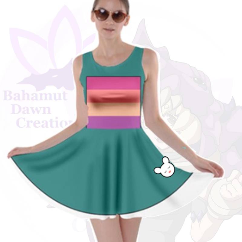 stern Schmetterling Cosplay Skater Dress von BahamutDawnCreations