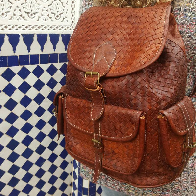 Boho-Rucksack von BahjaBoutique