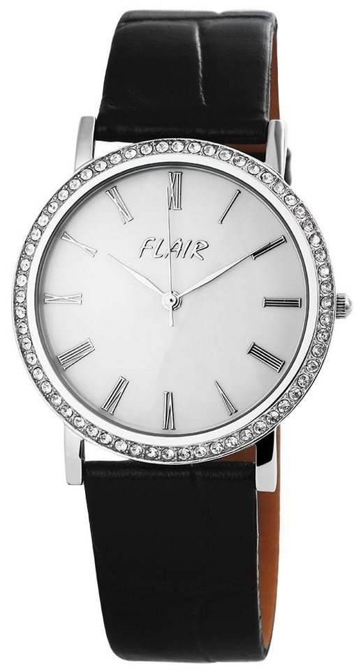 Bahnhof Quarzuhr 100722000001 Bahnhof Damenuhr mit Echtlederarmband von Bahnhof