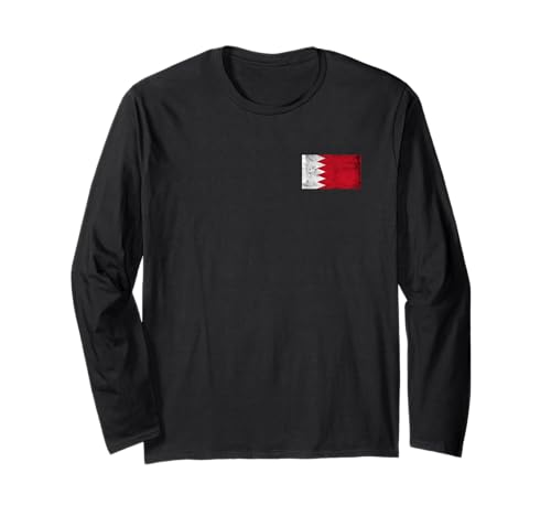 Bahrain Flagge Grafik für Männer Frauen Kinder Langarmshirt Bahrain Flagge Grafik für Männer Frauen Kinder Langarmshirt von Bahrain Flag Graphic Store