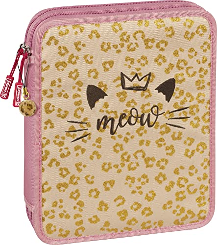 Brunnen Federmäppchen XXL Sweet Wild Cat von Baier & Schneider