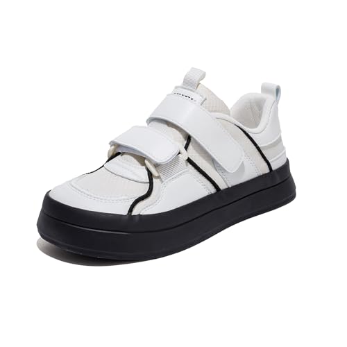 Bailey Xingqi Damen Sneaker mit Klettverschluss - Bequeme Leichte Freizeitschuhe, Atmungsaktiv Gummisohle für Alltag Weiß EU 35 Bailey Xingqi Damen Sneaker mit Klettverschluss - Bequeme Leichte Freizeitschuhe, Atmungsaktiv Gummisohle für Alltag Weiß EU 35 von Bailey Xingqi