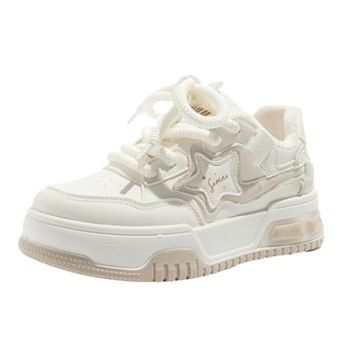 Bailey Xingqi Damen Walking Turnschuhe Mode Chunky Star Schuhe Niedliche Y2K Sneakers Für Jeden Tag 2905 Beigefarbenes Samtfutter EU 37 Bailey Xingqi Damen Walking Turnschuhe Mode Chunky Star Schuhe Niedliche Y2K Sneakers Für Jeden Tag 2905 Beigefarbenes Samtfutter EU 37 von Bailey Xingqi
