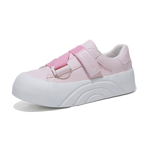 Bailey Xingqi Damen Weiße Sneaker mit Klettverschluss Bequeme Turnschuhe, Atmungsaktiv & Leicht Freizeitschuhe 6856 Rosa EU 36 Bailey Xingqi Damen Weiße Sneaker mit Klettverschluss Bequeme Turnschuhe, Atmungsaktiv & Leicht Freizeitschuhe 6856 Rosa EU 36 von Bailey Xingqi