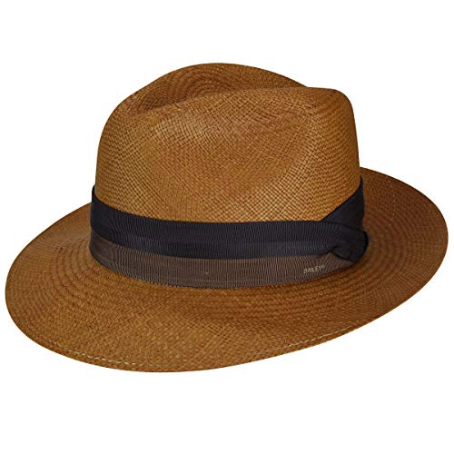 Bailey of Hollywood Cuban Panamahut Panamastrohhut Strohhut Sommerhut Sonnenhut Strandhut (S (54-55 cm) - braun) von Bailey of Hollywood