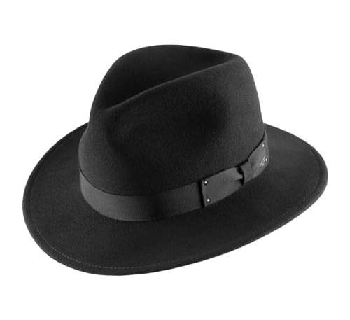 Bailey of Hollywood - Fedora Hut herren Curtis - Size M - noir von Bailey