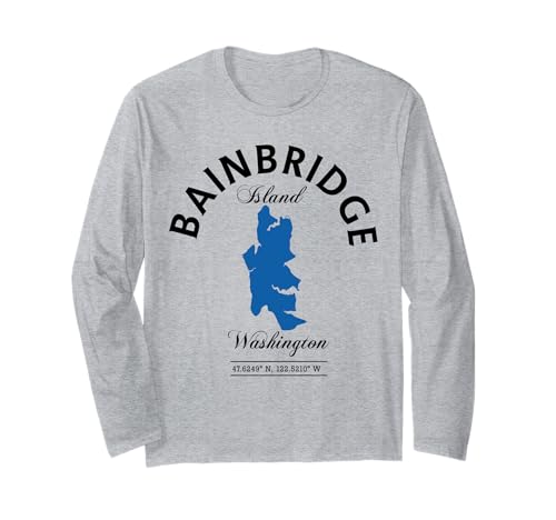 Bainbridge Island, Washington, Reise für Mädchen, Urlaub, Reisen Langarmshirt Bainbridge Island, Washington, Reise für Mädchen, Urlaub, Reisen Langarmshirt von Bainbridge Island Washington