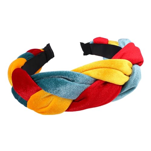 Dirndl Samt, Haarreifen Damen Elegant Stirnband Trachten Haarreif Geflochten Hair Accessories Dirndl Samt Stirnbänder Breit Haarbänder Haarband, Multicolour, Einheitsgröße 8 Dirndl Samt, Haarreifen Damen Elegant Stirnband Trachten Haarreif Geflochten Hair Accessories Dirndl Samt Stirnbänder Breit Haarbänder Haarband, Multicolour, Einheitsgröße 8 von Baiomawzh