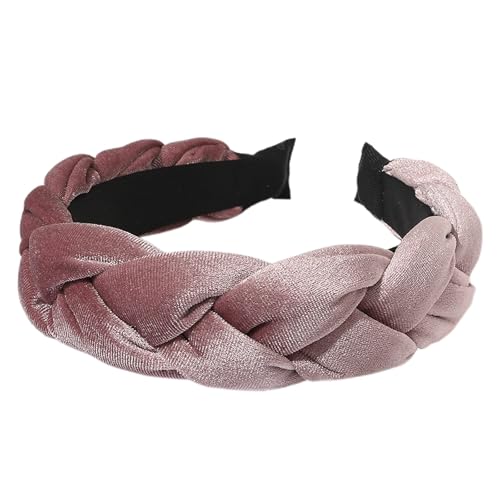 Haarreifen, Haarreifen Damen Elegant Haarbänder Geflochten Haarreif Trachten Hair Accessories Breit Stirnbänder Dirndl Samt Stirnband Haarband, Braun 1, Einheitsgröße 8 Haarreifen, Haarreifen Damen Elegant Haarbänder Geflochten Haarreif Trachten Hair Accessories Breit Stirnbänder Dirndl Samt Stirnband Haarband, Braun 1, Einheitsgröße 8 von Baiomawzh
