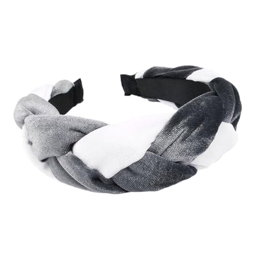 Haarreifen, Haarreifen Damen Elegant Stirnband Trachten Haarreif Geflochten Hair Accessories Dirndl Samt Stirnbänder Breit Haarbänder Haarband, Schwarz 2, Einheitsgröße 8 Haarreifen, Haarreifen Damen Elegant Stirnband Trachten Haarreif Geflochten Hair Accessories Dirndl Samt Stirnbänder Breit Haarbänder Haarband, Schwarz 2, Einheitsgröße 8 von Baiomawzh