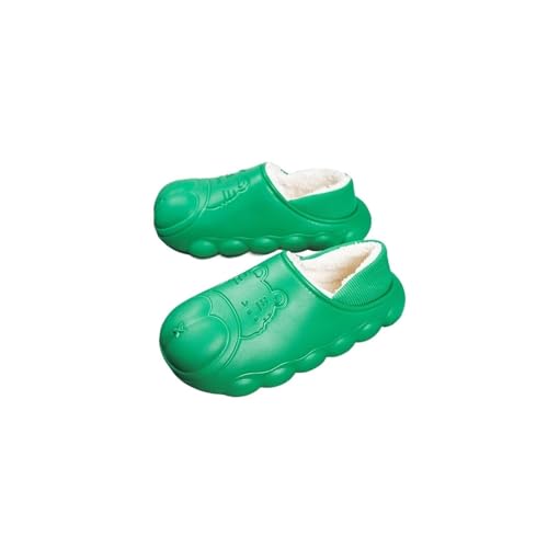 Baisacrafts Herren Ugg Hausschuhe Winter Baumwolle Hausschuhe mit wasserdichter Tasche und dicken Sohlen für Männer und Frauen, um warm zu halten und ein Verrutschen zu verhindern Home Slippers für von Baisacrafts