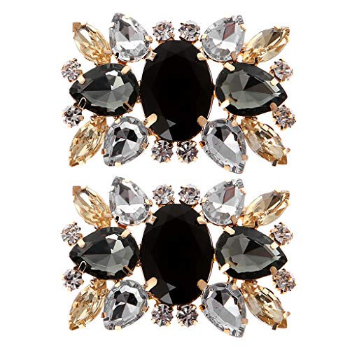 Baiyao 2Pcs Damen Schuhclips Dressy and Graceful Schuhschmuck Accessoire von Baiyao