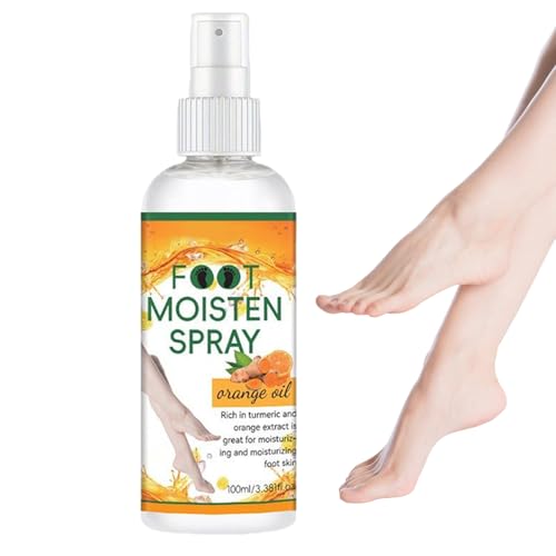 Bajbumgn Fuß Spray, Feuchtigkeitsspendende Fußpflege Spray, 100 ml Peeling Zur Entfernung Abgestorbener Haut Mit Pflege Für Sportler Senioren Familien Männer Frauen Bajbumgn Fuß Spray, Feuchtigkeitsspendende Fußpflege Spray, 100 ml Peeling Zur Entfernung Abgestorbener Haut Mit Pflege Für Sportler Senioren Familien Männer Frauen von Bajbumgn