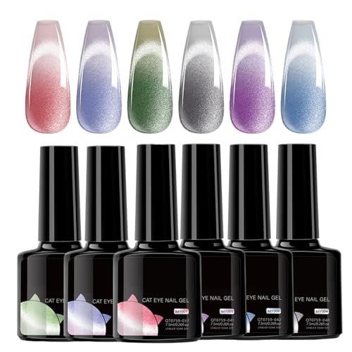 Bajbumgn Nagellack Gel Set | Farbwechsel Gel Nagellack Set - 6 Teile Frauen Dauerhafte Maniküre Ausstattung Für Salon Zuhause Freizeit Bajbumgn Nagellack Gel Set | Farbwechsel Gel Nagellack Set - 6 Teile Frauen Dauerhafte Maniküre Ausstattung Für Salon Zuhause Freizeit von Bajbumgn