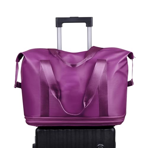 Bajbumgn Schultertasche Mit Rädern,Roll Duffel Tasche Untersitz Reisetasche - Organizer Kleiderträger Für Sport Einkaufen Expedition Wochenendreisen Urlaub Bajbumgn Schultertasche Mit Rädern,Roll Duffel Tasche Untersitz Reisetasche - Organizer Kleiderträger Für Sport Einkaufen Expedition Wochenendreisen Urlaub von Bajbumgn