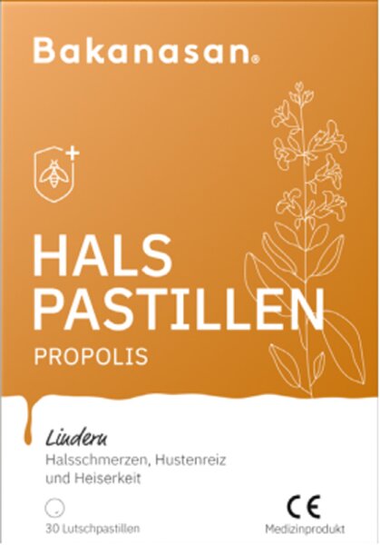 Bakanasan Propolis Halspastillen 30 Stk. Bakanasan Propolis Halspastillen 30 Stk. von Bakanasan