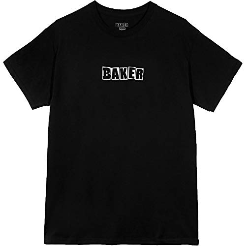 Baker T-Shirt Logo Black Original Garantiert, Schwarz Large von Baker Skateboards