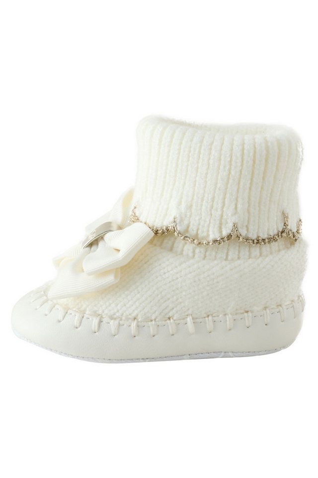 Baker by Ted Baker Baby Girl gestrickte Stiefelchen mit Schleife e Stiefel (1-tlg) von Baker by Ted Baker