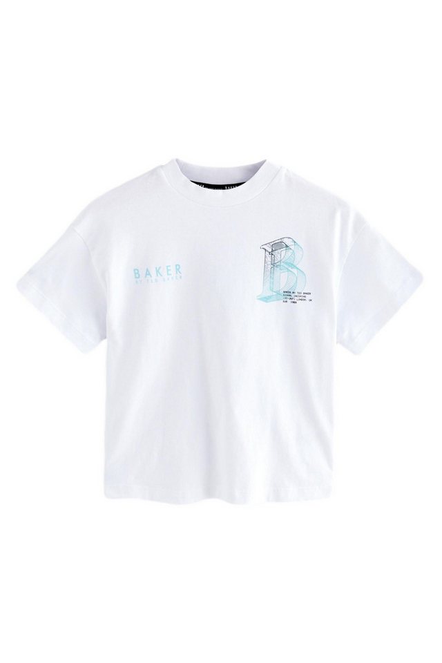 Baker by Ted Baker T-Shirt Baker by Ted Baker Oversize-T-Shirt mit Grafik (1-tlg) von Baker by Ted Baker