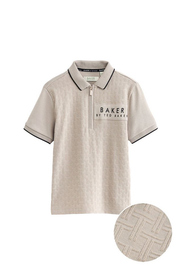 Baker by Ted Baker Poloshirt Baker By Ted Baker strukturiertes Poloshirt (1-tlg) von Baker by Ted Baker