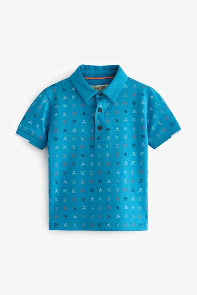 Baker by Ted Baker Poloshirt Baker by Ted Baker Bedrucktes Polohemd, blau (1-tlg) von Baker by Ted Baker